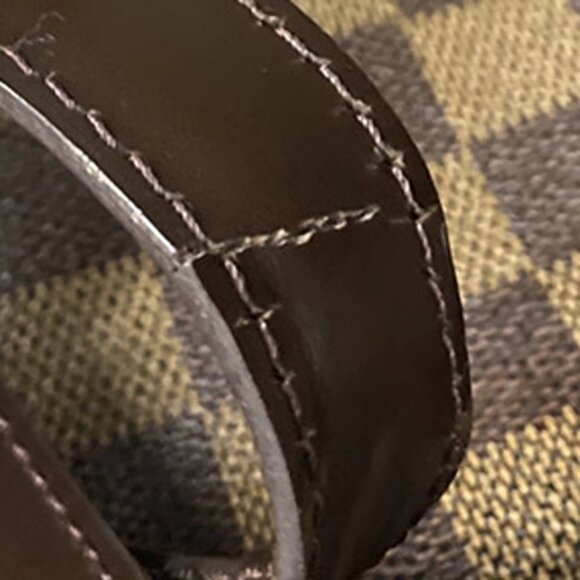 LOUIS VUITTON Chelsea Shoulder Tote Bag Damier Leather Brown N51119 16KB048 - Picture 15 of 16